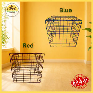 2x2x2 Chicken Square Pen / Coated Red / Blue / Cock Cage / Kulungan ng manok