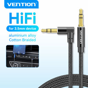 Vention Jack 3.5 Aux Cable Male to Male 3.5 mm Jack HiFi Audio Cable for Guitar Car Microphone Headphone Speaker Cable Aux Cord