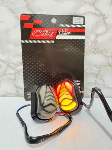 Lampu Sen Sein Tempel 5404 CR7 Running Kura Kura Ninja Lampu Led Oval Gsx Ninja R25 Klx R15 V2 V3 Cbr150r Universal