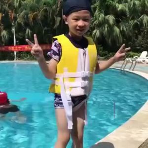 Kids Life Jacket Neoprene Buoyancy With Strap Safety Swimming Vest Water Sports Kayaking Boating Swimming Drifting