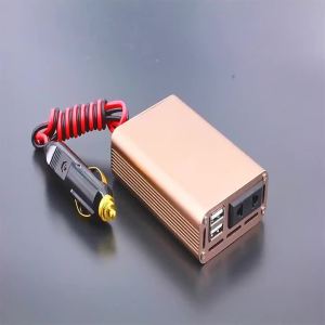 150W Vehicle Inverter 12V Turn 110V/220V Power Converter Multifunctional Car   Socket   Charger