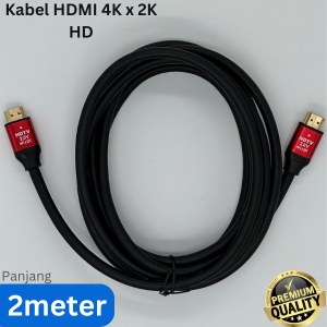 Kabel HDMI to HDMI 1.5M / 2M / 3M 4K x 2K Version 2.0 male to male HD HDR METAL GOLD premium quality
