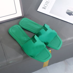 Free Shipping H Brand WomenS Slippers 2026 Summer New Style Korean-Style H-Strap Flip-Flops