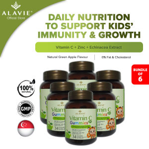 ALAVIE Vitamin C Gummies Kids 34s 新加坡儿童免疫维生素C软糖 - Immunity Zinc Kids Supplements
