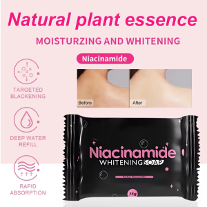 Niacinamide Whole Body Whitening Soap Milk Silk Essence Soap Handmade Bath Soap Perfume Soap Essential Oil Soap Deep Cleansing Exfoliator Body Wash 烟胺美白肥皂