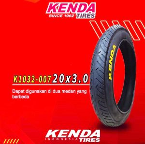 ban Sepeda BMX 20 x 3.0  luar dalam  jumbo kenda untuk semua sepeda BMX