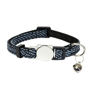 Personalized Cat Collars Custom Name and Phone Puppy Breakaway Collar Adjust 20~28cm