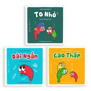 Sách Ehon (Combo 6 Cuốn) - Vương Quốc trái Cây Phép So Sánh Diệu Kỳ - Dành Cho Bé Từ 1-6 Tuổi