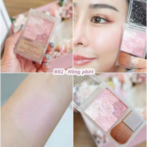 Phấn má hồng ánh nhũ Canmake Glow Fleur Cheeks Blend - Nội địa Nhật
