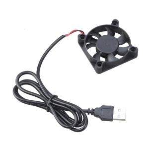 50x50x1พัดลมทำความเย็นแบบพกพาพัดลมทำความเย็น5V USB 0มม. สำหรับเราเตอร์แท็บเล็ตทีวีของผู้ชายดีวีอาร์ชิ้นส่วนตู้คอมพิวเตอร์ระบายความร้อน