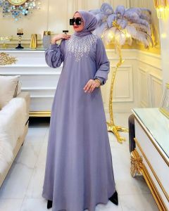 Ayra Dress Matt Ceruty Babydoll Apk Bordir Size XL Dress Kondangan Terbaru 2024 Kekinian Viral Murah