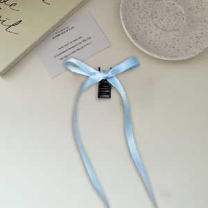 Jepitan Rambut Mini Ribbon Satin Hair Claw Pita Panjang Wanita Aksesoris Rambut HG JPT53