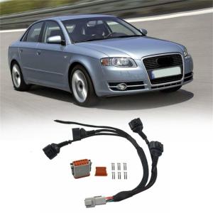 Car Ignition Connector Wire Harness Compatible-for TT A4 1.8T Turbocharged 034-701-0004 06B998018T NP-18WHKIT 0347010004
