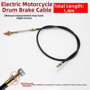 DIVATEN with Screws Brake Cable Multisizes Plastic-steel Scooter Moped Bike Brake Cable Rear Drum Brake Cable Electrical Motorbike Accessories