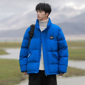 Xe Jeep tinh thần Nam ngoài trời áo khoác Jacket ấm thời trang phiên bản Hàn Quốc Áo khoác mùa đông màu đen