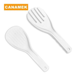 【CANAMEK】 Large Rice Spoon Plastic Meal Spoon Non Stick Kitchen Gadgets Hand Roll Spoons Rice Shovel Kitchen Supplies Thickened Rice Fork