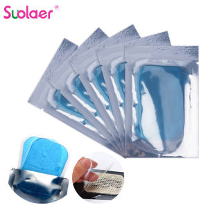 Suolaer 50/100 PCS Replacement Gel Pads For EMS Trainer Abdominal Muscle Stimulator Exerciser Replacement Massage Gel Patch Electrode Massager Device Accessories