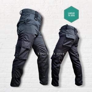 Celana PDL Security Satpam FKPPI Celana Lapangan Pramuka PMR Hitam Celana Polisi Coklat Hitam Navy Dongker Celana PDL panjang SMP SMA Dewasa (DRILL) Seragam sekolah