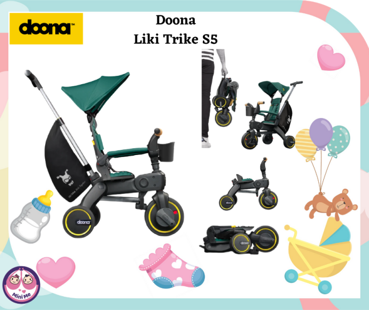 Doona Liki S5 Trike | The World’s Most Compact Folding Trike | Lazada