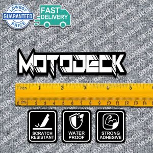 Stickers for Motorcycle Sticker Motodeck Stickers Waterproof Hologram Helmet Motor Sticker Vinyl Decals Stiker