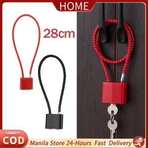 28cm Steel Wire Padlock Safety Anti-Theft Luggage Locks Flexible Padlock Multifunctional Cable Lock