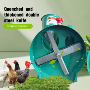 Electric lawn mower shredder stainless steel hoeing machine 220V agricultural chickens ducks cows and sheep home feeding
