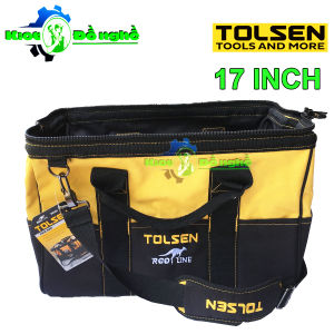 Túi đựng dụng cụ đồ nghề TOLSEN 80101 dài 43cm rộng 24cm cao 27cm - KIOT ĐỒ NGHỀ