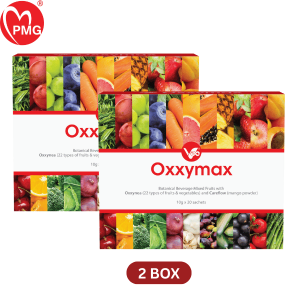 [V-INFINITY] Oxxymax With Mixed Fruits Oxxynea & Careflow 10g X 20s - immune booster 蔬菜水果汁，增强抵抗力，帮助感冒，抗氧化养颜美容