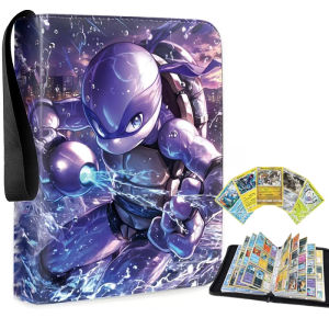 900PCS Cards holder Pokemon Anime Game Binder Card Holder Zipper Album Book Capacity EX GX Collectibles Folder Kids Toys Gift