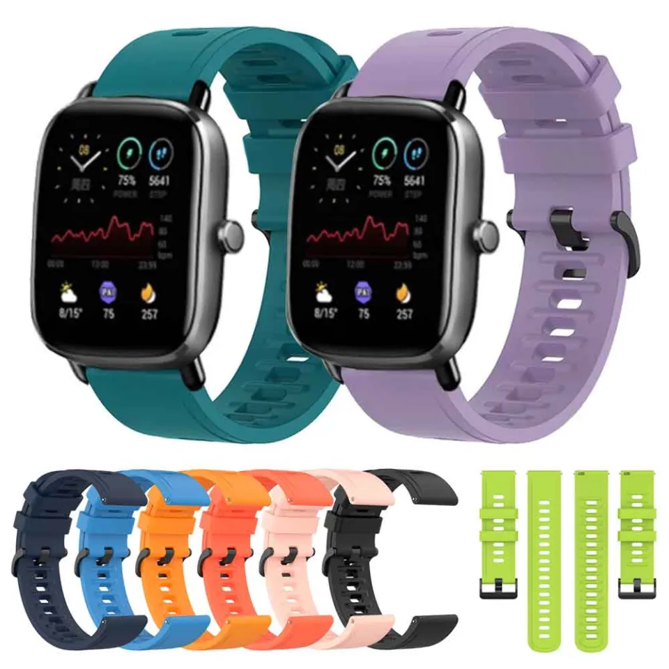 Strap Amazfit Bip Vs Haylou Ls02 20mm Watch Band For Amazfit GTS