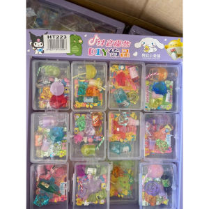 Hộp Đồ Chơi Charm DIY Và Phụ Kiện Nhiều Mẫu Trang Trí Ốp Điện Thoại Phụ Kiện Handmade