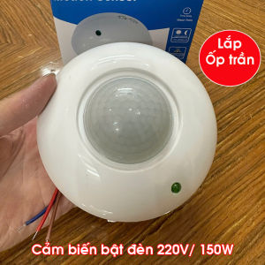 Công tắc cảm ứng chuyển động hồng ngoại (ỐP TRẦN)