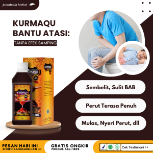 Obat Pelancar BAB Keras - Obat Sembelit Dewasa Kurmaku Madu Herbal