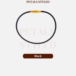 【PETALS_STYLED】2MM Steel Wire Stainless Steel Twist Magnet Charm Rope Bracelet