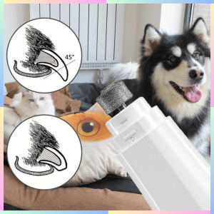 FAST DELIVERY Gunting Kuku Kikir Anjing Kucing Elektrik Otomatis Pet Nail Grinder Super Tajam