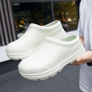 Women Summer Fashion Slip On Shoes Comfortable Breathable Kitchen Clogs Chef Shoes Waterproof Shoes For Women And Men