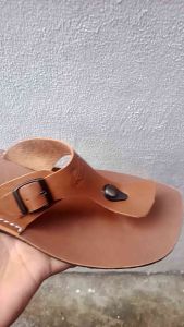 DMORS Sandal Sendal Jepit Pria Full Kulit JC01