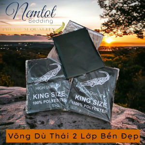 Võng Dù Cá Sấu 2 Lớp Bền Đẹp Nằm Thoáng Mát Hàng Đẹp - Nemtot Bedding