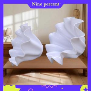 Nine percent 1Pcs DIY Wall Night Restaurant Chandelier Replacement E27 Plastic Bell Orchid Lampshade Hanging Lamp Accessories Table Parts