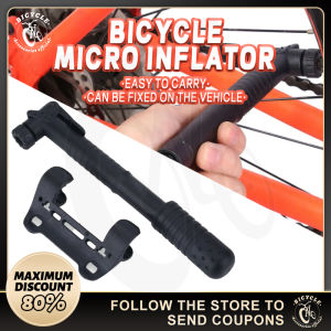 Bike Air Pump with Cage Universal High Pressure Motorcycle Air Inflator Tyre Ball Bike Accessories