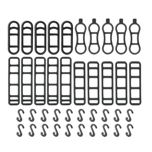 20pack Bikes Light Silicones Band Durability Bikes Mounts Strap Rear Light Band for Bicycles Light Accessories