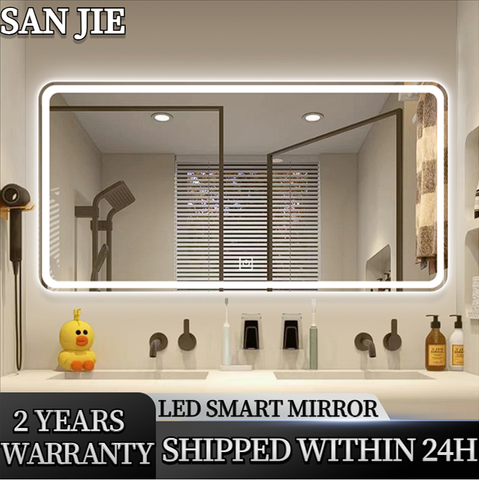 Bathroom LED mirror decoration wallmounted bathroom mirror dressing