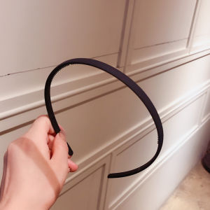 Fabric Toothed Wavy Anti-slip Headband Sweet Summer Face-washing Hair Band Messy Hair Fixed Headband Women Hair Accessories Headwear