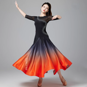 Váy khiêu vũ Hiện Đại Nữ mới khiêu vũ Điệu Nhảy Latin khiêu vũ ví von váy xòe rộng váy biểu diễn