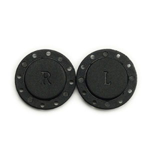 Gnker Invisible Magnet Button Sewing Supplies 22mm - 5 Colors: Beige Red Gray Brown Black.