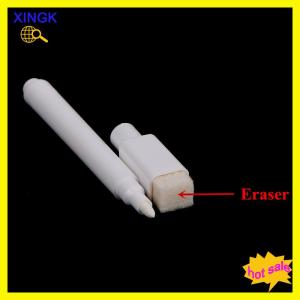 XINGK ปากกา ปากกาชอล์กเหลวสีขาวลบได้5ชิ้นสำหรับกระจกหน้าต่างกระดานดำ