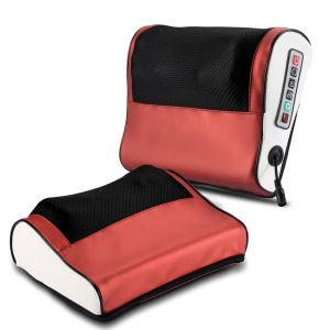 Bantal Pijat 8 Bola Massage Pillow /Portable Car And Home /Portable Menguleni Pemanas /Bantal Pijat Leher Punggung /Bantal Fisioterapi Rumah/Getaran Menguleni Pemanas