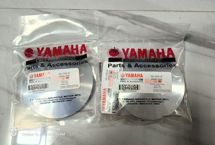 PULLEY%20SET%20M3%20MIO%20I%20125%20MIO%20SOUL%20I%20125%20YAMAHA%20GENUINE%20PARTS%202SX-E7620-00%20-%20Image%202