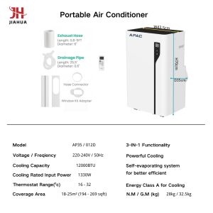Portable Aircon 3-in-1/Mobile Air Conditioner/Fast Cooling/Aircon/Fan