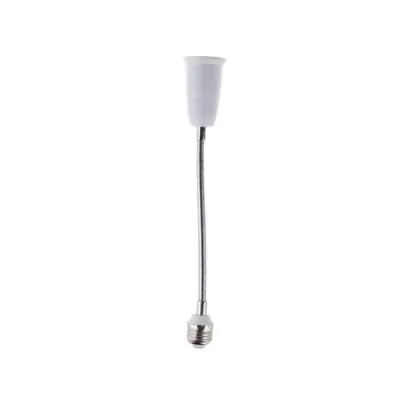RAFAELM Flexible LED Bulb Extension Tube 20/30/40/60cm E27 To E27 Lamp Holder Converter High quality Lengthen Lamp Holder Adapter Home